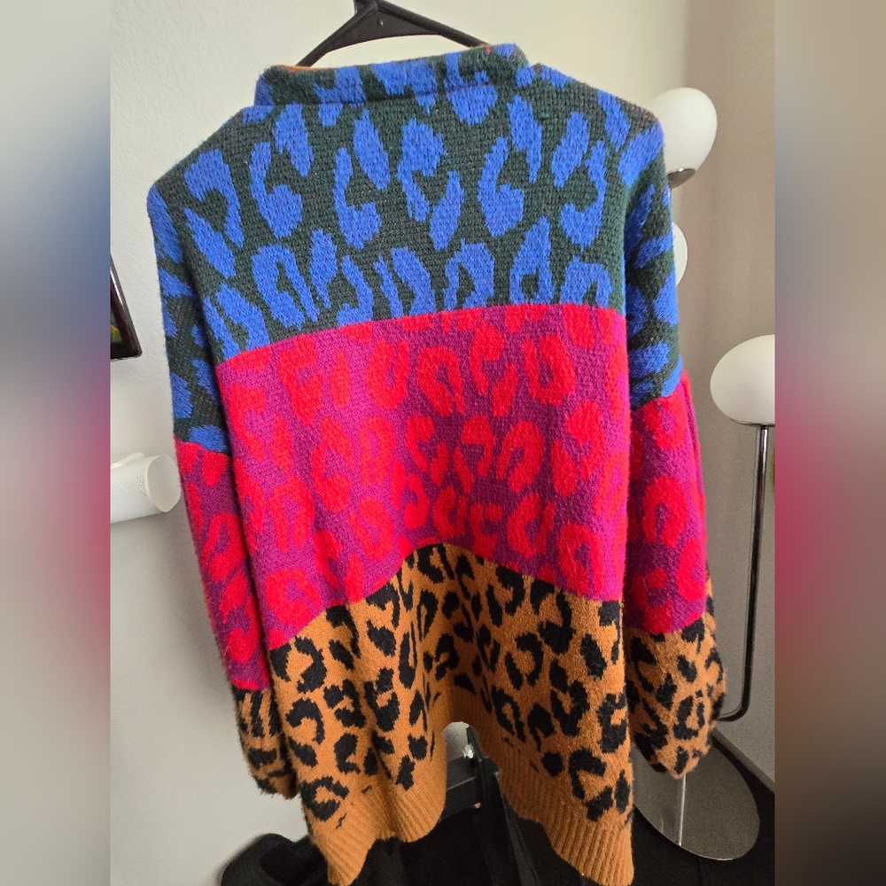 Farm Rio Multicolor Patterned Women's Jacket - Picture 5 of 5